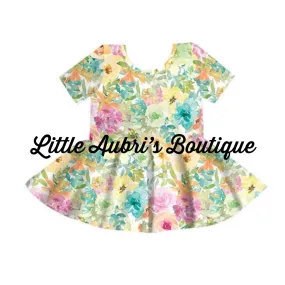 Adult Botanical Gardens Peplum