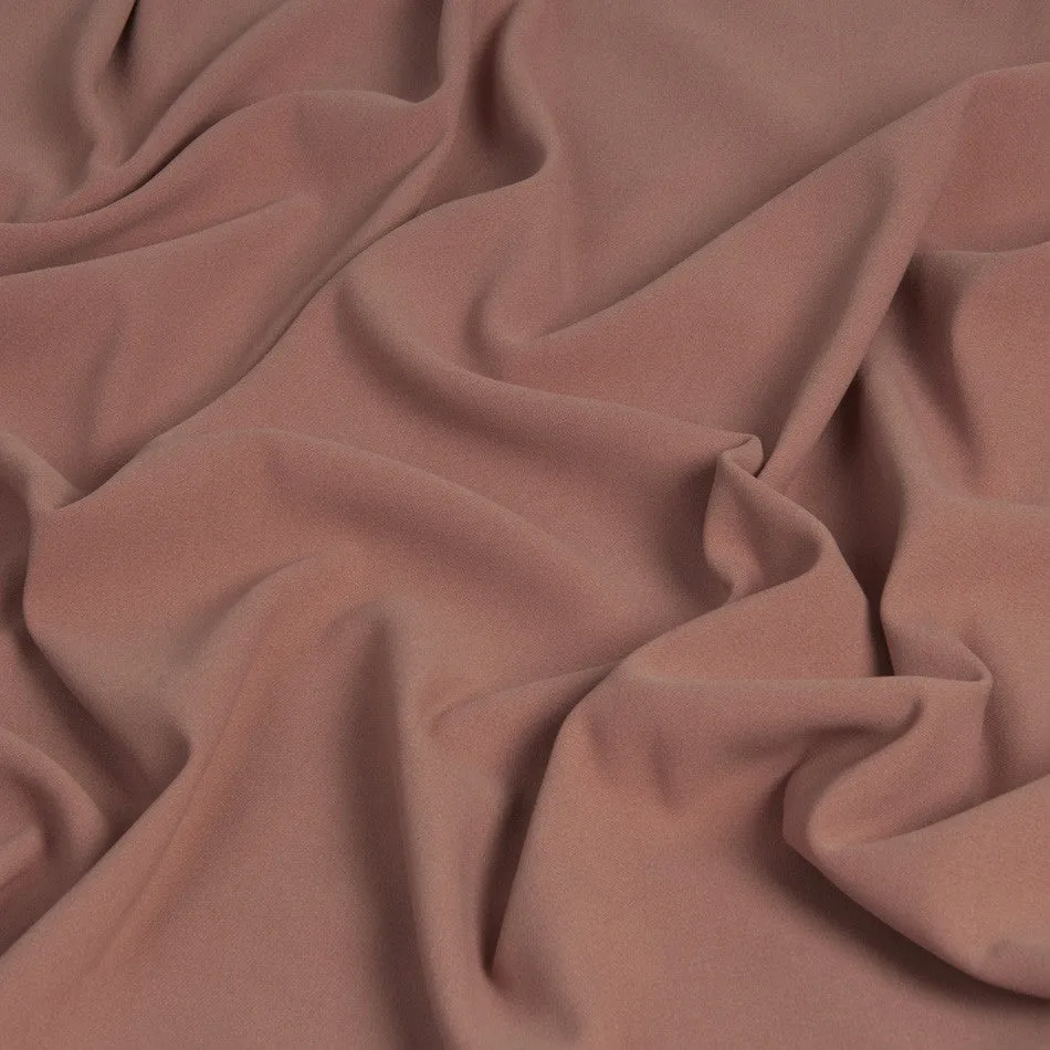 Coral Crepe Stretch Fabric  355