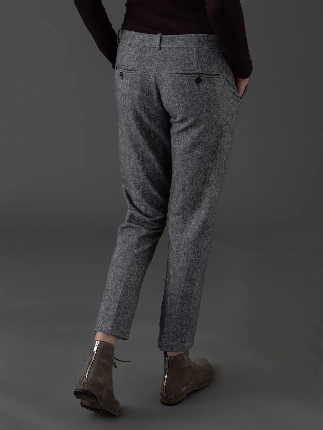 Cotton Chinos Trousers - Forest