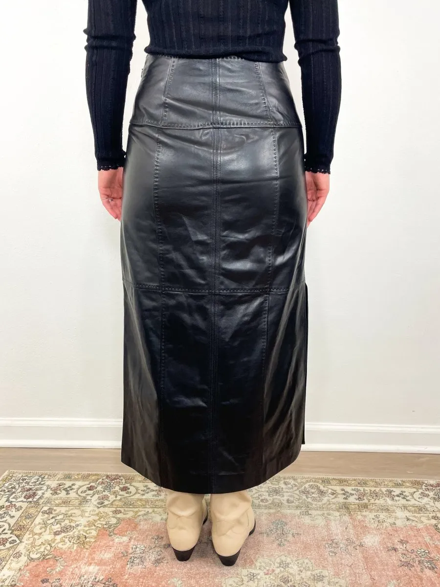 Enid Skirt in Noir