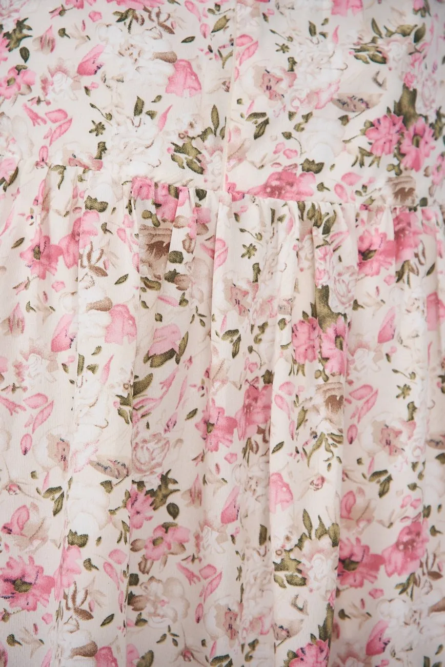 Gretel Dress - Pink Floral