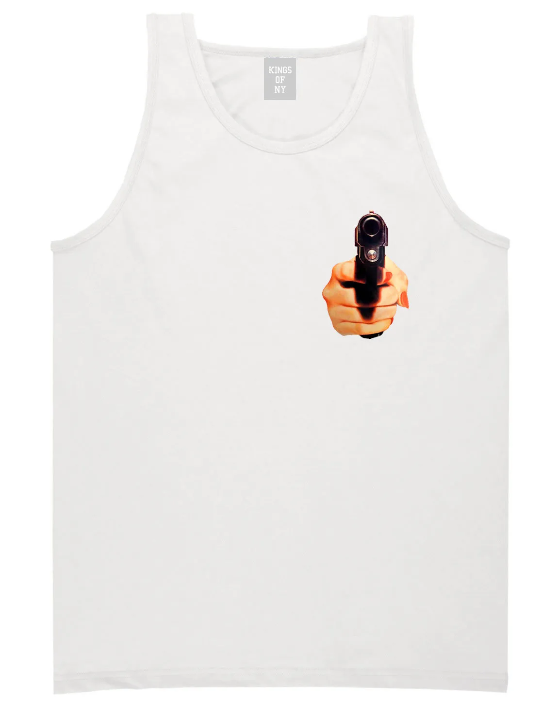 Hand Gun Women Girls Sexy Tank Top