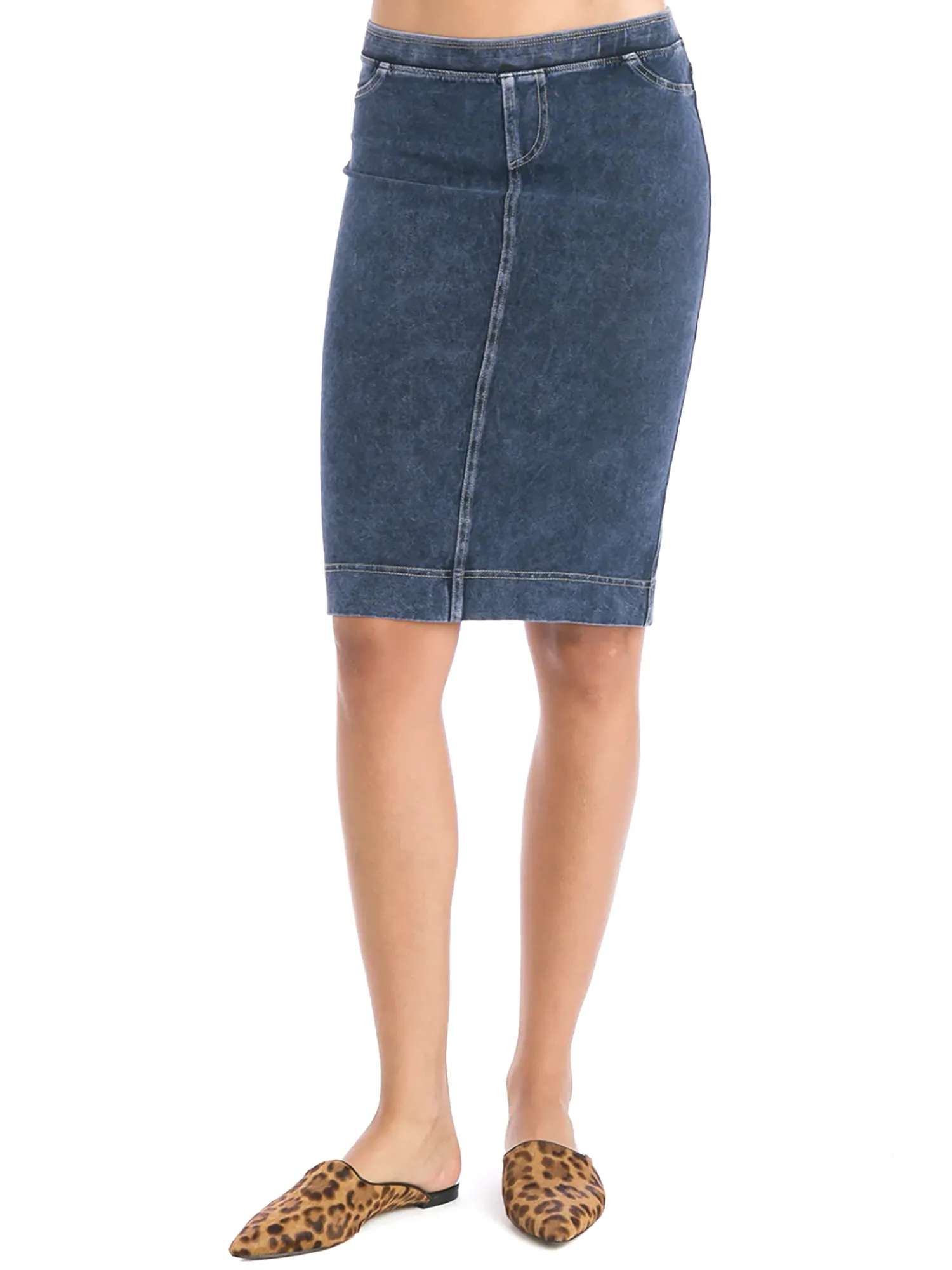 Hard Tail Denim Pencil Skirt WJ-124