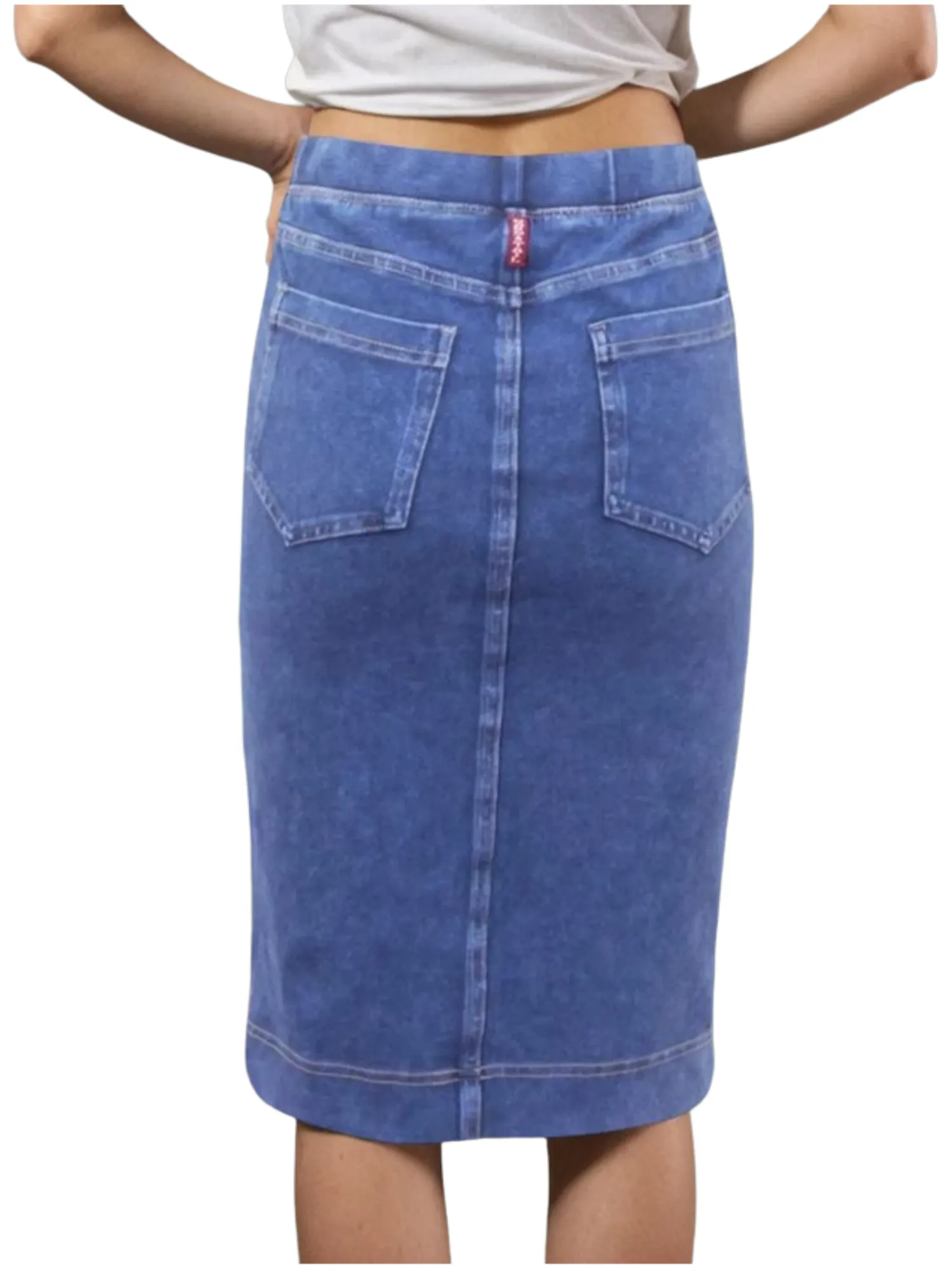 Hard Tail Denim Pencil Skirt WJ-124