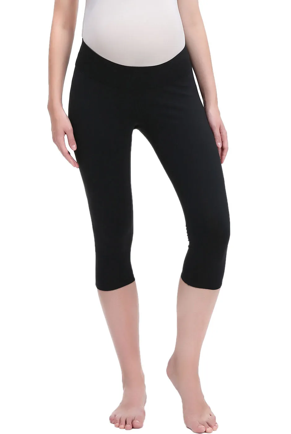 Kimi   Kai Maternity "Eva" Under Belly Leggings (18.5" Inseam)