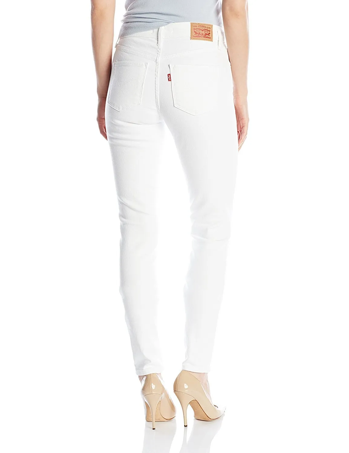 Levi's Women's Hi Rise Skinny Jean - Soft Clean White