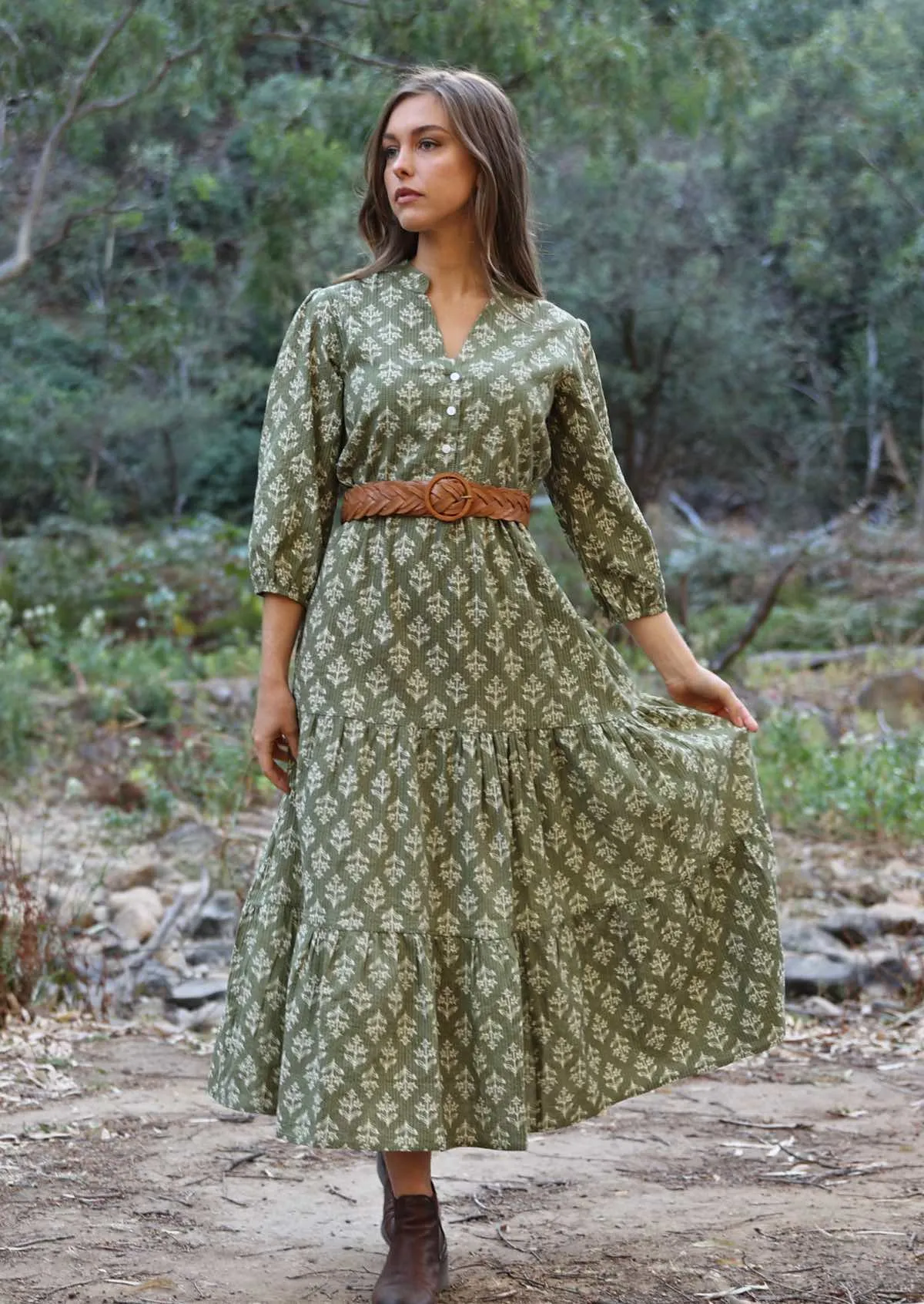 Malli Tiered Maxi Dress