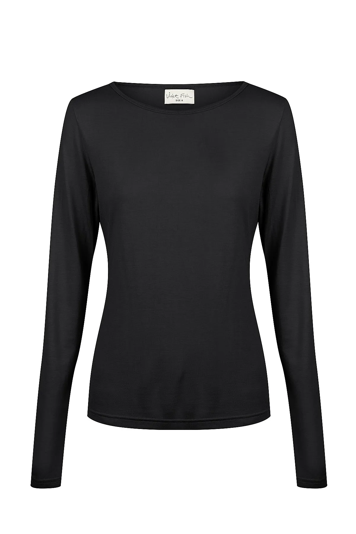 Marseille Long sleeve Tee - Black