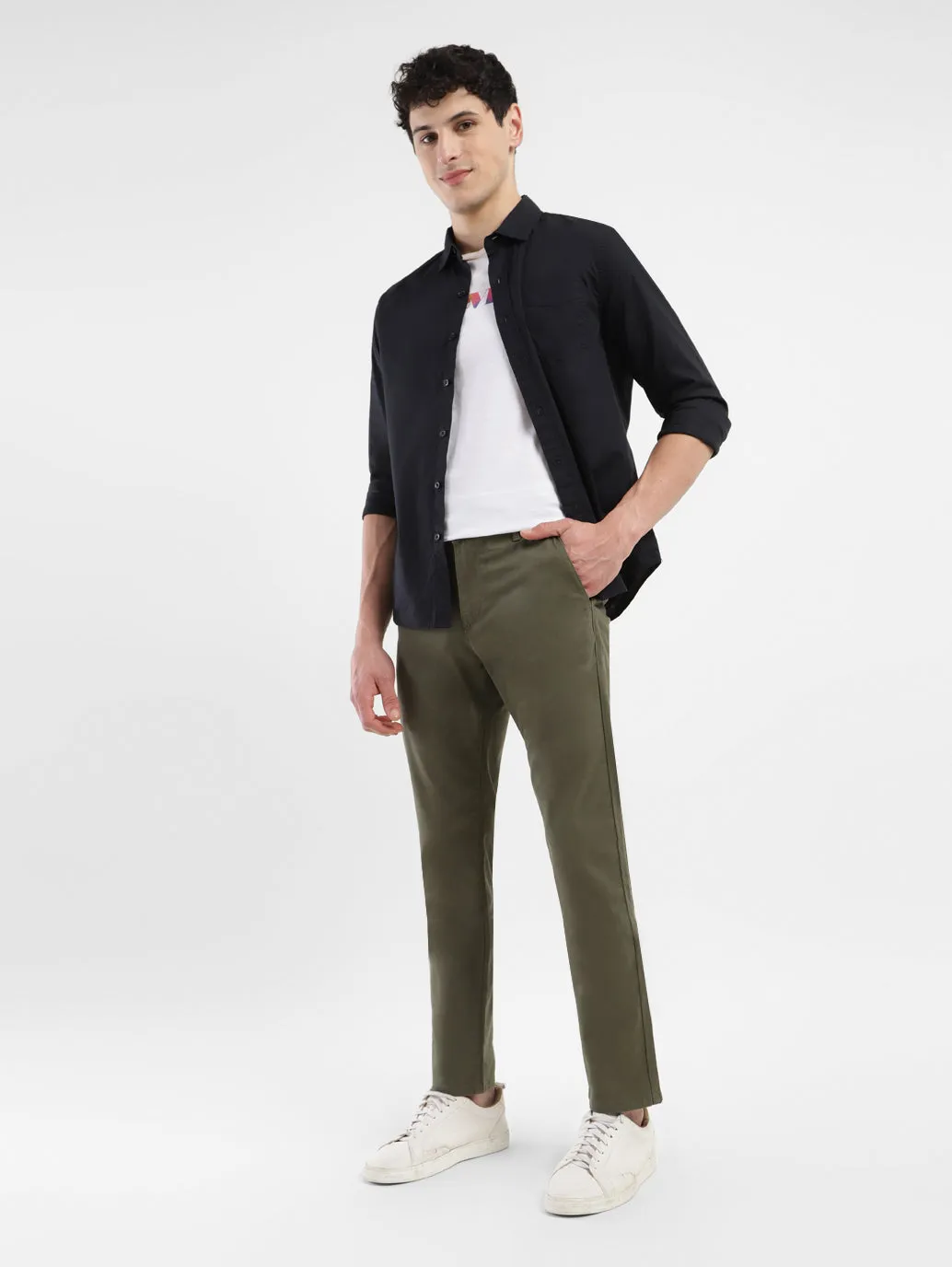 Men's 511 Green Slim Fit Chinos