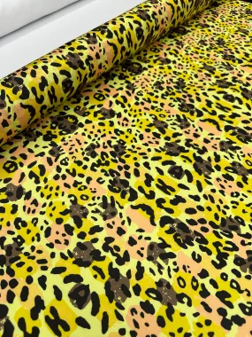 Satin Prints  - Leo Yellow