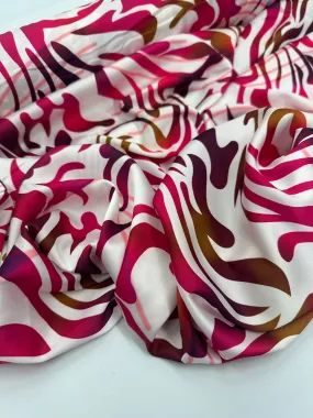 Satin Prints  - Paradise Pink