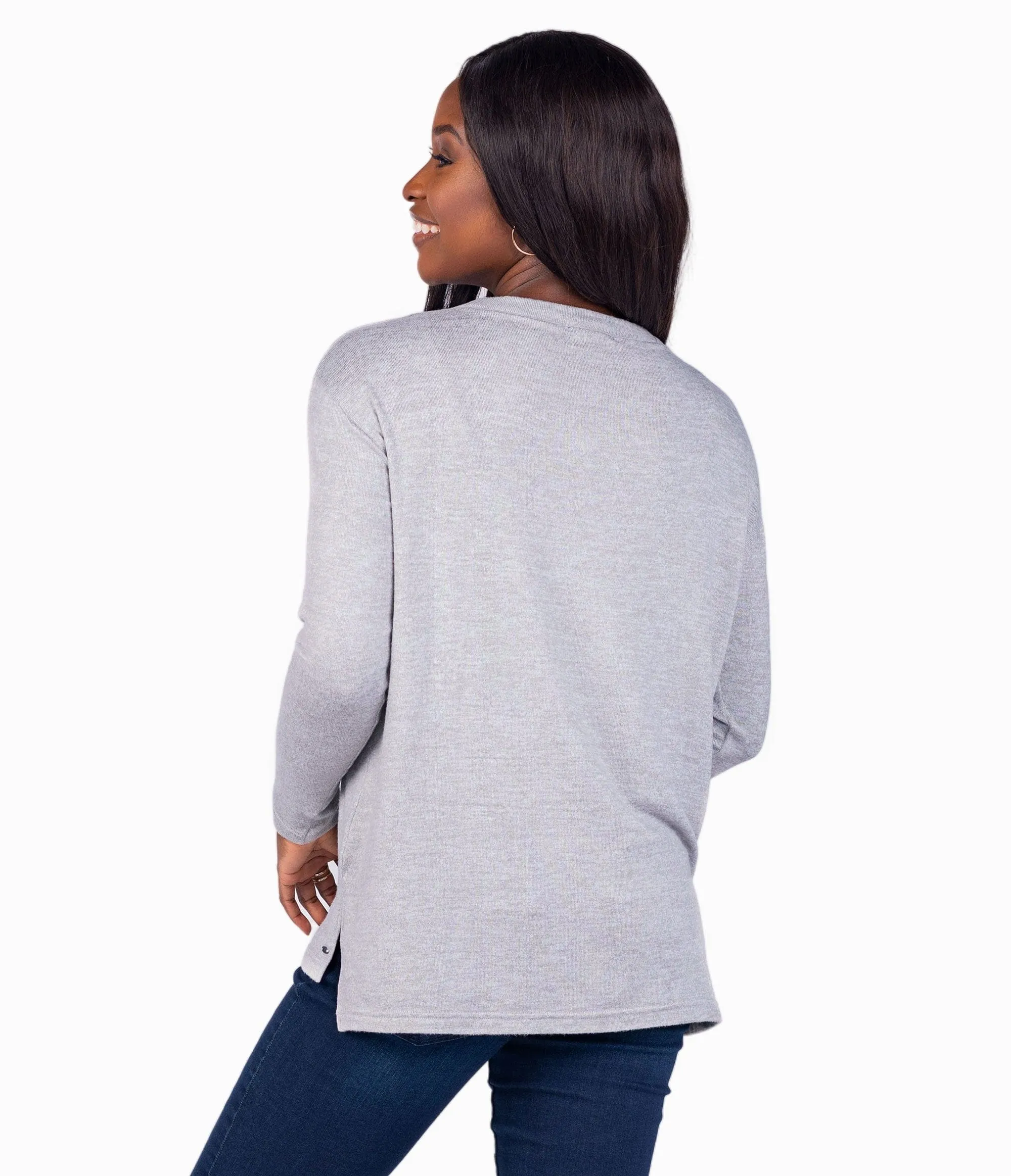 Sincerely Soft Heather Fleece - Frost Gray