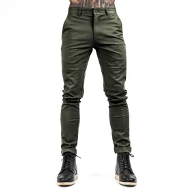 Slim Chinos - Olive