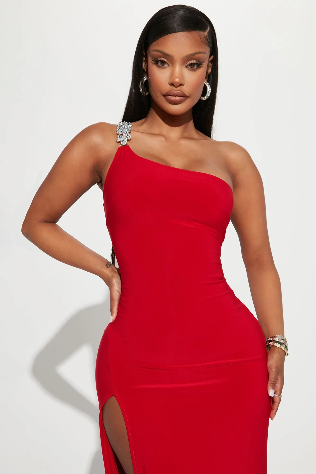 Tessa Maxi Dress - Red