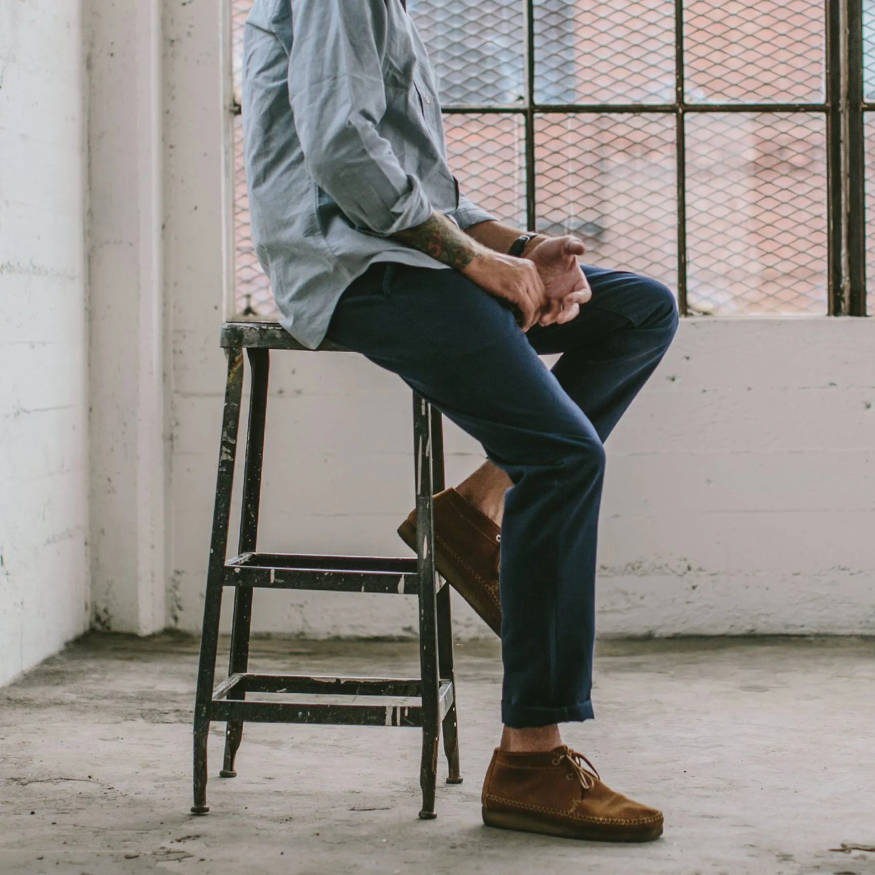 The Slim Chino in Navy