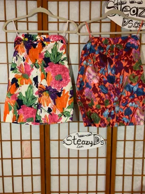 Waterfall color Floral Skirts, J. Crew